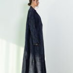 Linen Navy Abaya - Image 11