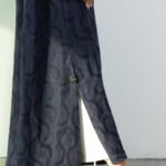 Linen Navy Abaya - Image 9