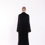 Velvet Black Blazer Abaya - Image 4