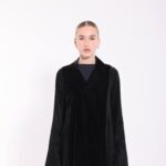 Velvet Black Blazer Abaya - Image 6