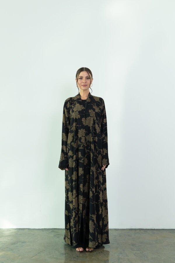 Chiffon Black Abaya